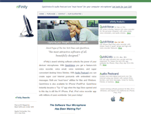 Tablet Screenshot of nfinityinc.com